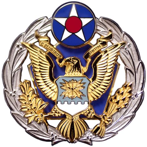 The badges of the US Air Force