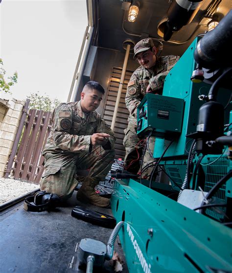 US Air Force Engineer at Work