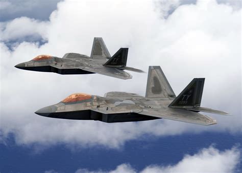 F-22 Raptor in Flight