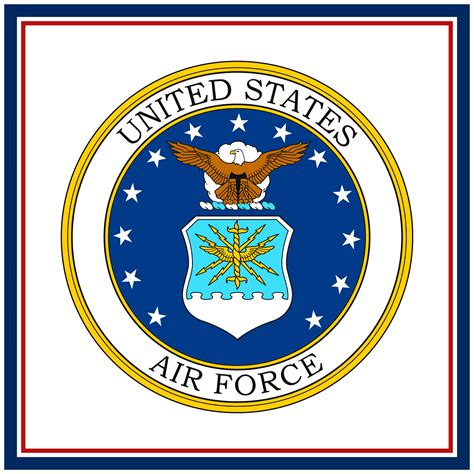 The insignia of the US Air Force