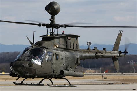 OH-58 Kiowa in Flight