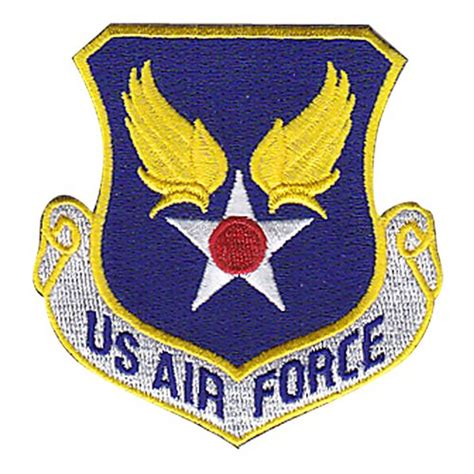 The patches of the US Air Force