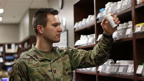 US Air Force Pharmacist in uniform