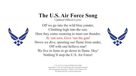 US Air Force Song Gallery