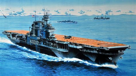 The USS Yorktown (CV-5)