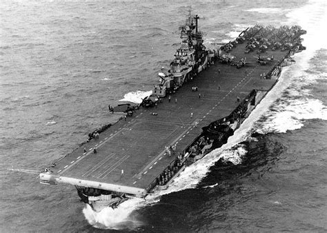 Aircraft from USS Enterprise, USS Yorktown, and USS Lexington in flight during the Battle of Midway