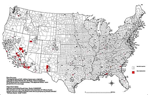 US Army Bases in Continental United States