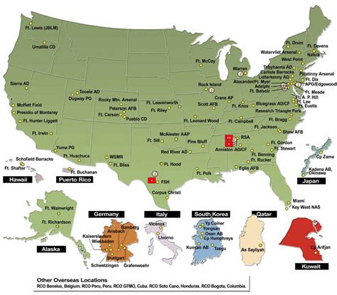 US Army Bases in England