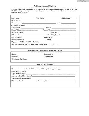 U.S. Army Contact Information