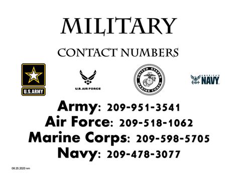 US Army Contact Information Gallery 7