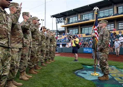 US Army Enlistment Ceremony