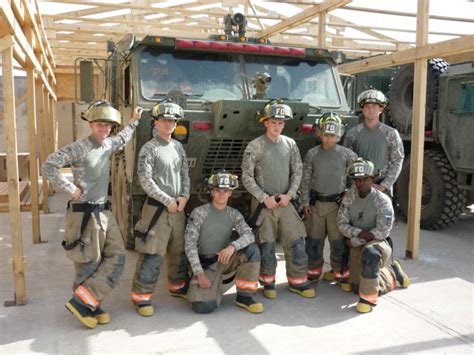 US Army firefighter uniform