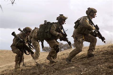 US Army soldiers in combat