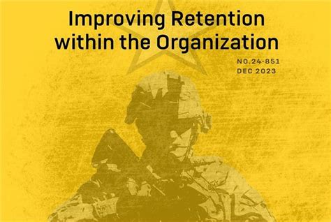 US Army retention strategies