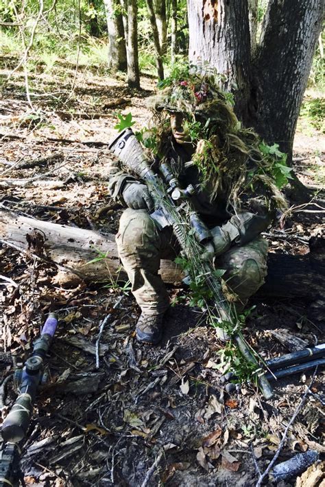 US Army Sniper in Operation