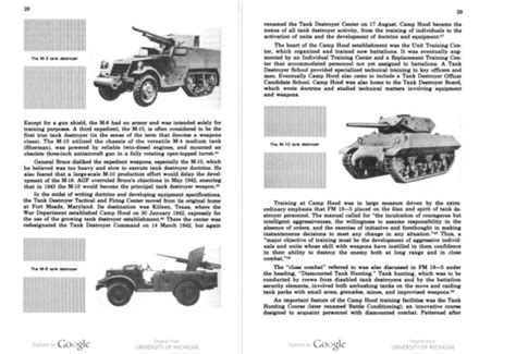 US Army Tank Doctrine