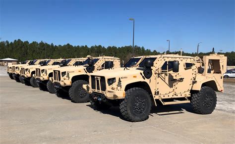 US Army vehicles