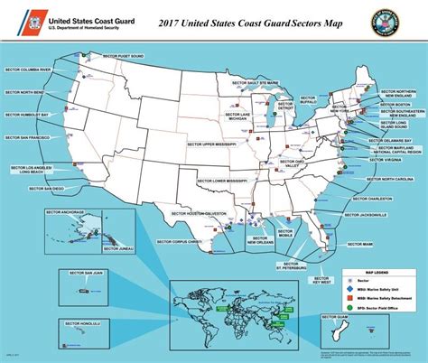 US Coast Guard Base Locations