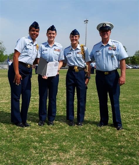 USCG JROTC Cadets Graduating