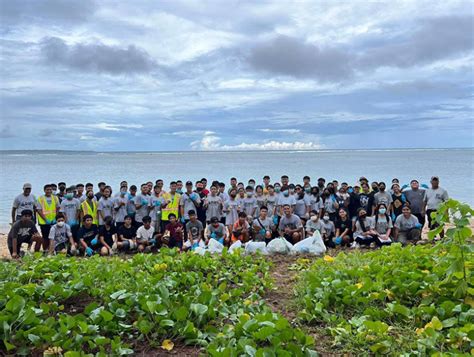 USCG JROTC Cadets Participating in Beach Cleanup