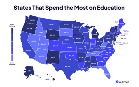 A US map for education