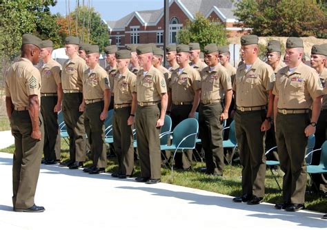 US Marine Corps Academy graduation