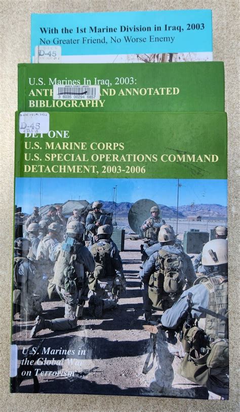 US Marine Corps History Books