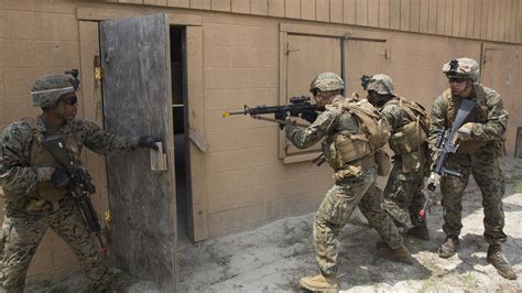 US Marines in urban warfare