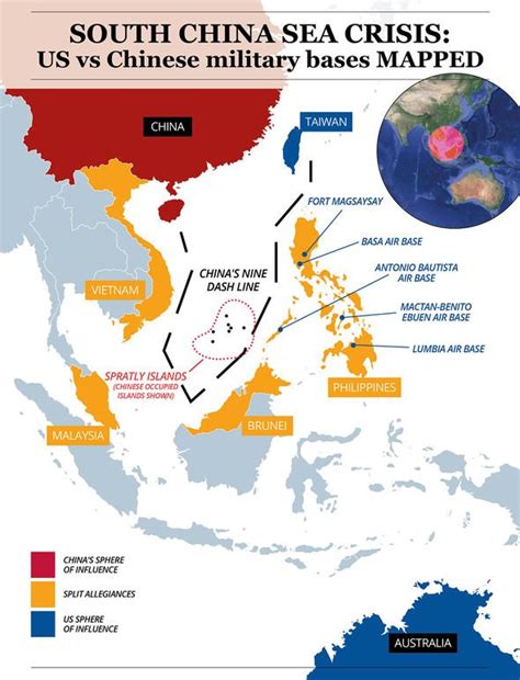 US military base in the China Sea