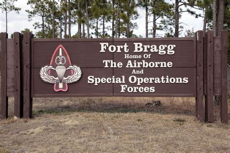 US Military Base in Fort Bragg