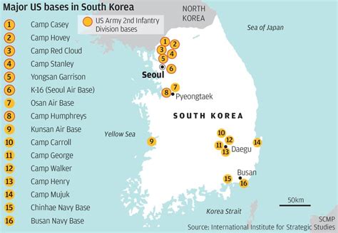 US military base in Korea