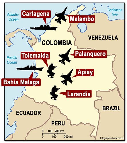 US Military Bases in South America