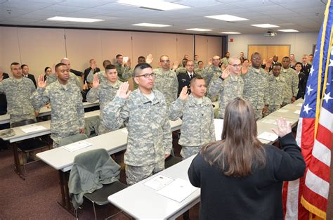 US Military Oath Ceremony