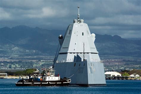 U.S. Military Zumwalt-Class Destroyer