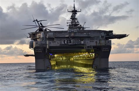 US Navy amphibious assault ship