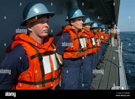 US Navy Boatswain's Mate life on deck