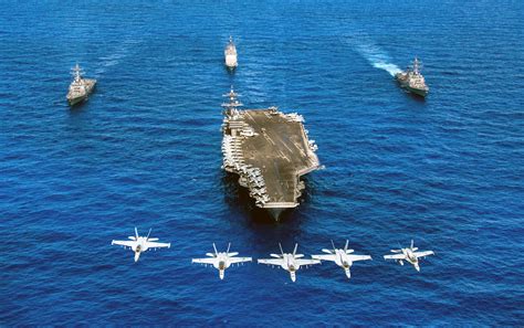 US Navy Carrier Battle Group