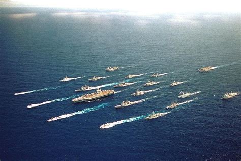 US Navy Carrier Battle Group Training