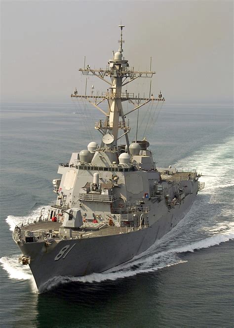 US Navy destroyer fleet