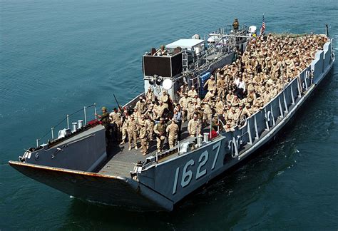 US Navy landing craft