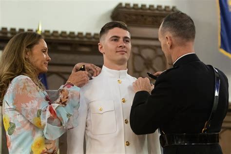 US Navy Officer Commissioning