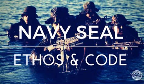 US Navy SEALs Ethos