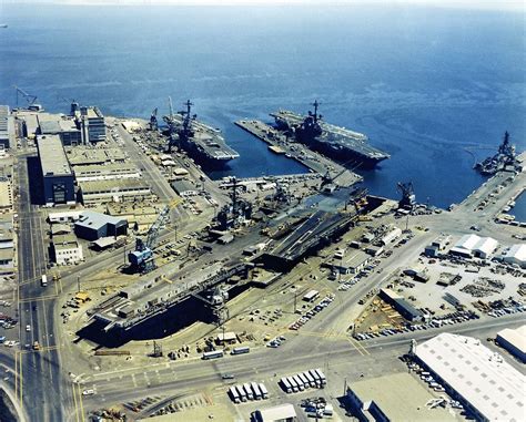 US Navy shipyard