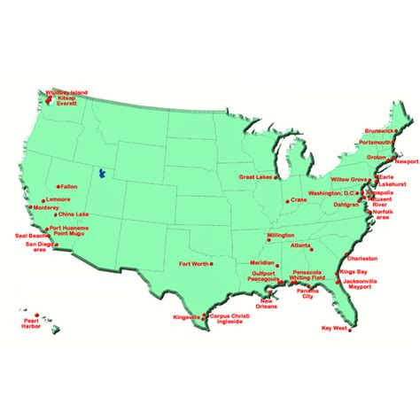 US Navy Submarine Bases