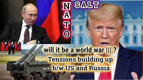 US and Russia tensions escalate