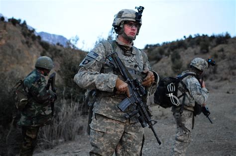 US Special Forces Operators in Combat