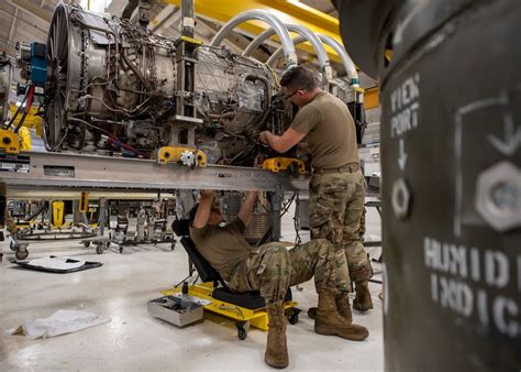 USAF Aerospace Engineer at Work