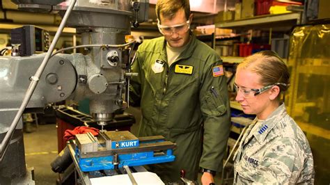 USAF Aerospace Engineer in Lab