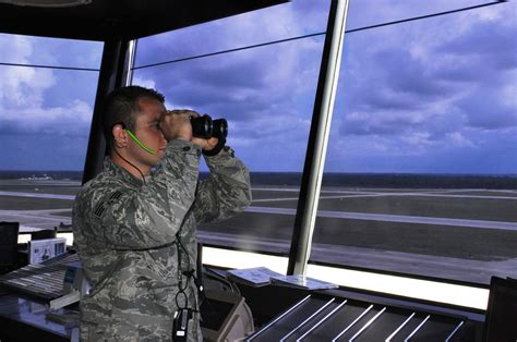 USAF Air Traffic Control guiding safe skies