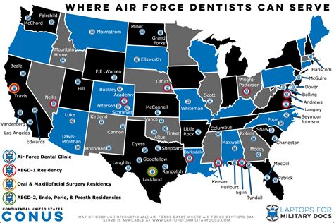 USAF Facilities on Base